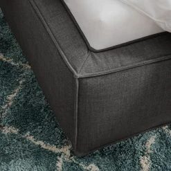 Polsterbett Kinx - Stoff KINX: Anthrazit - 180 x 200cm -Schlafzimmer Verkaufe DE polsterbett kinx webstoff 140 x 200cm anthrazit 5112028