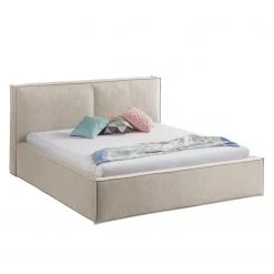 Polsterbett Kinx - Stoff KINX: Beige - 180 x 200cm