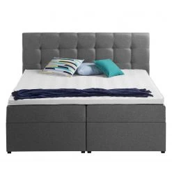 Polsterbett KiYDOO II (inkl. Bettkasten) - 160 x 200cm -Schlafzimmer Verkaufe DE polsterbett kiydoo ii inkl bettkasten webstoff grau 160 x 200cm 5117436