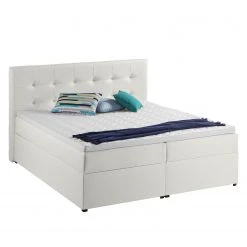 Polsterbett KiYDOO IV - Weiß - 180 x 200cm