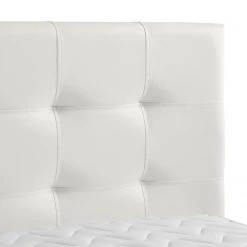 Polsterbett KiYDOO IV - Weiß - 180 x 200cm -Schlafzimmer Verkaufe DE polsterbett kiydoo iv inkl bettkasten kunstleder 180 x 200cm weiss 5117804