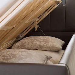 Meise.möbel Polsterbett Bern Kunstleder - Braun - 200 x 200cm - Ohne Matratze -Schlafzimmer Verkaufe DE polsterbett luna braun 1432363