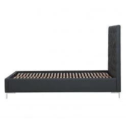 Fredriks Polsterbett Tilia I Kunstleder - Kunstleder Dag: Anthrazit - 140 x 200cm - T-Kufen -Schlafzimmer Verkaufe DE polsterbett tilia i kunstleder 140 x 200cm t form kunstleder dag anthrazit 3990440