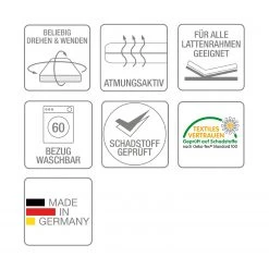 Breckle Kaltschaummatratze Allround - 90 x 200cm -Schlafzimmer Verkaufe DE rollmatratze standard 80 x 200cm 2205478