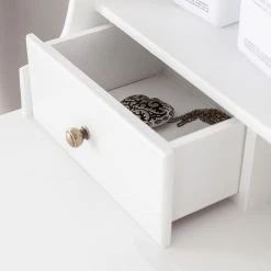 Maison Belfort Schminktisch Belleville - mit 3 Schubladen - Romantik Look -Schlafzimmer Verkaufe DE schminktisch belleville mit 3 schubladen romantik look 3389909