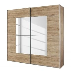 Rauch Blue Schwebetürenschrank Crato - Eiche Sanremo Hell Dekor - Breite: 261 cm