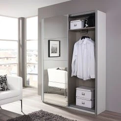 Rauch Blue Schwebetürenschrank Minosa - Breite: 136 cm -Schlafzimmer Verkaufe DE schwebetuerenschrank minosa alpinweiss hochglanz weiss 136 cm 2 tuerig 3308957
