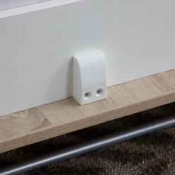 Loftscape Schrankbett-Kombination Godia I - Weiß / Eiche Sonoma Dekor - Ohne Matratze -Schlafzimmer Verkaufe DE wandklappbett kombination godia i 90 x 200 cm ohne matratze weiss eiche sonoma dekor 1721618