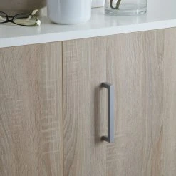 Loftscape Schrankbett-Kombination Godia I - Weiß / Eiche Sonoma Dekor - Ohne Matratze -Schlafzimmer Verkaufe DE wandklappbett kombination godia i 90 x 200 cm ohne matratze weiss eiche sonoma dekor 1721622