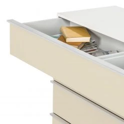 Wiemann Schubkastenkommode Chicago I - Alpinweiß / Glas Magnolie -Schlafzimmer Verkaufe DE wiemann chicago 26 03 2015 3237701